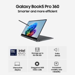 Samsung Galaxy Book5 Pro 360 Touchscreen Laptop