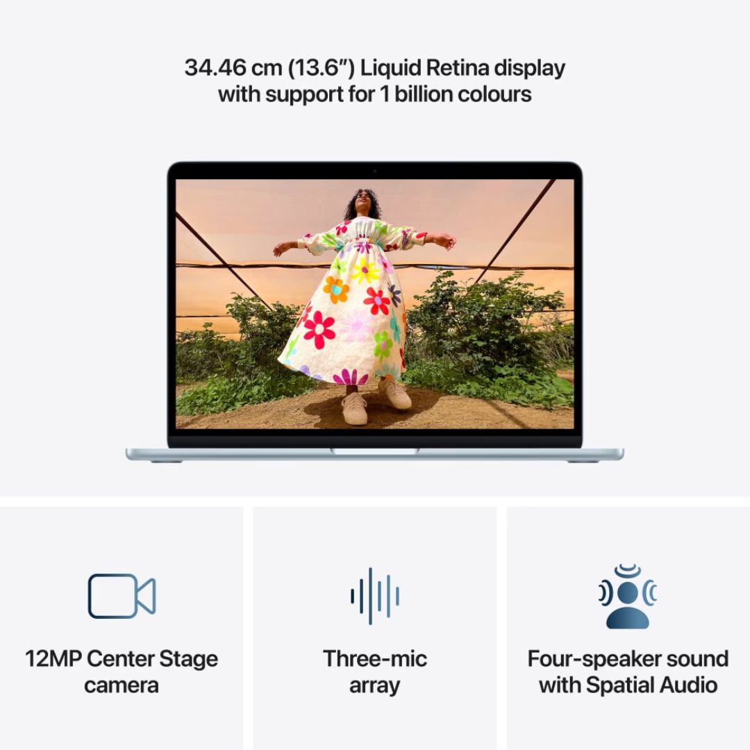 Apple MacBook Air M5 Sky Blue Price in India