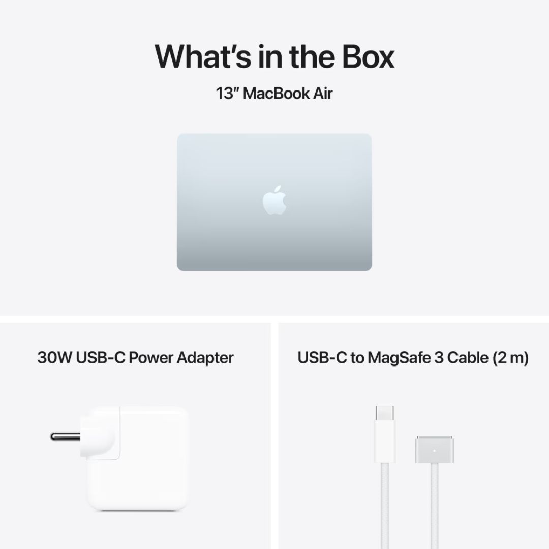 Apple MacBook Air M5 Sky Blue Price in India