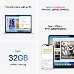 Apple MacBook Air M5 Starlight Price in India