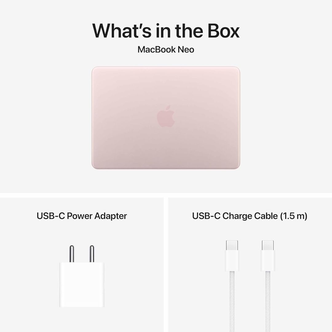 Apple MacBook Neo Blush Laptop Price in India