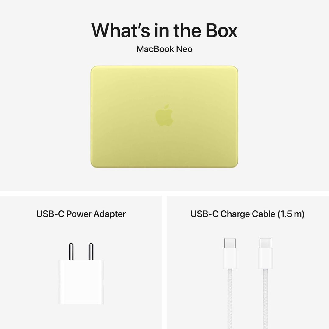 Apple MacBook Neo Citrus Laptop Price in India