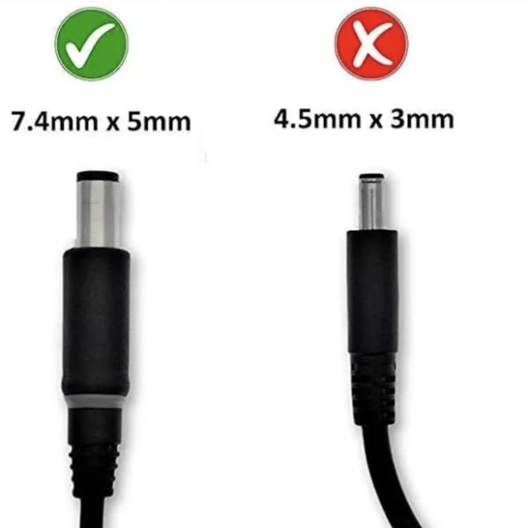 Dell Original 65W Laptop Charger 7.4mm Big Pin