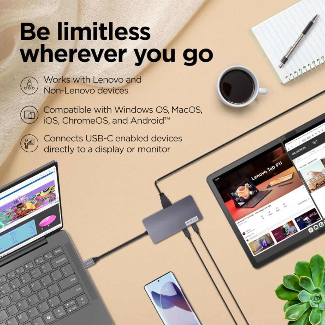 Lenovo 150 USB-C Travel Dock Online Shopping