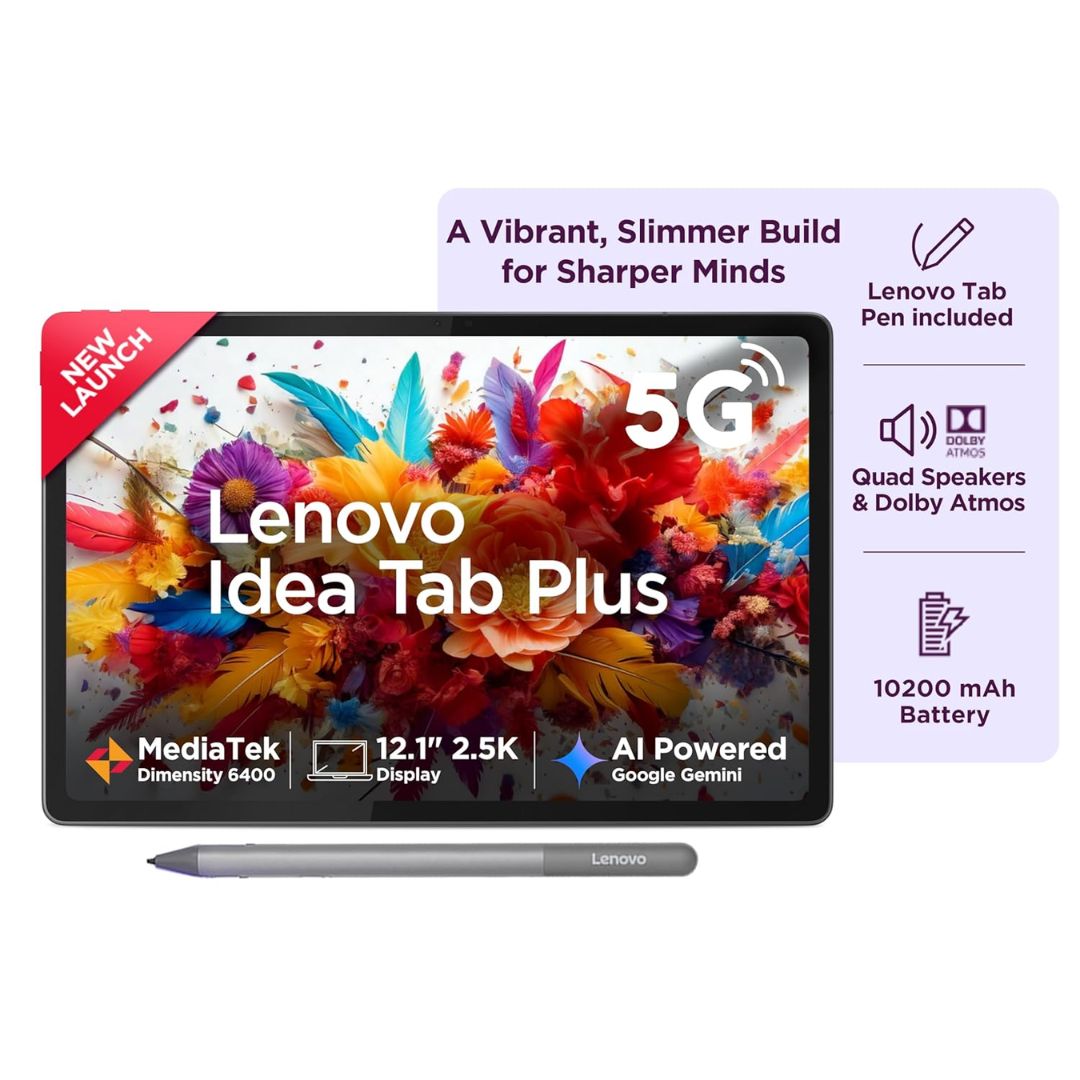 Lenovo Tab Plus 5G Tablet 256GB